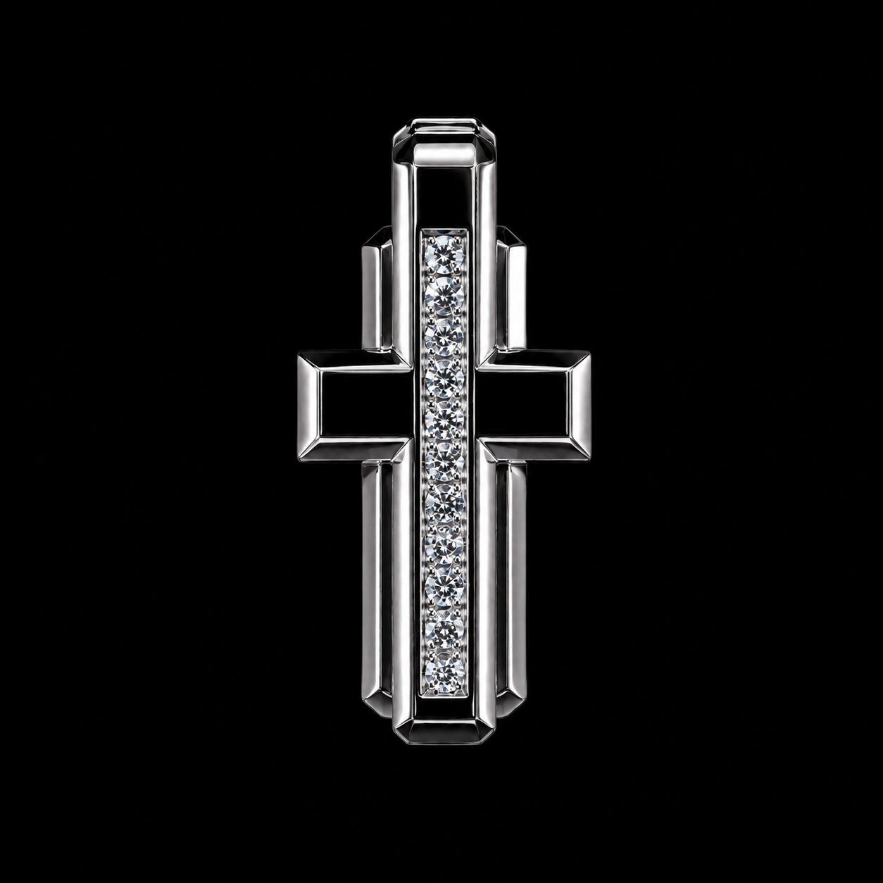 MID CROSS CHARM