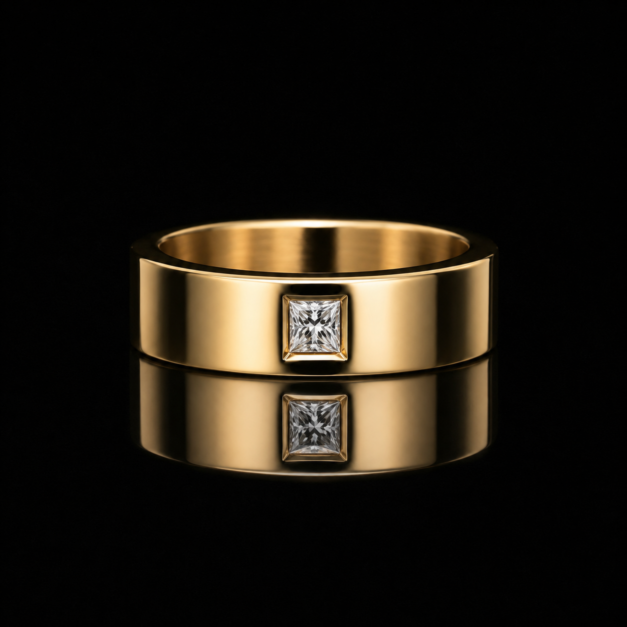 studs diamond ring -1p-