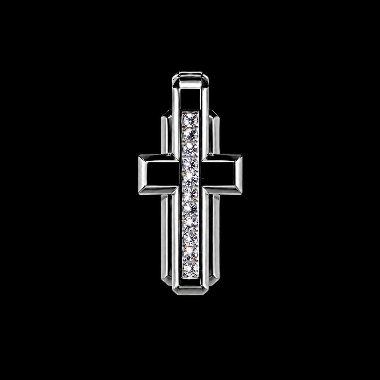 small cross charm